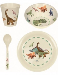 Servies cadeauset Dino Friends 2