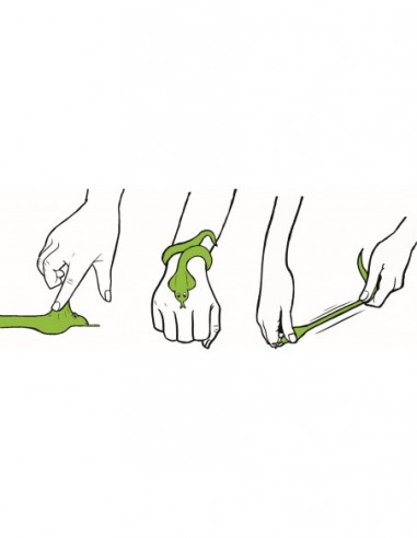 Glibberige slang 19 cm