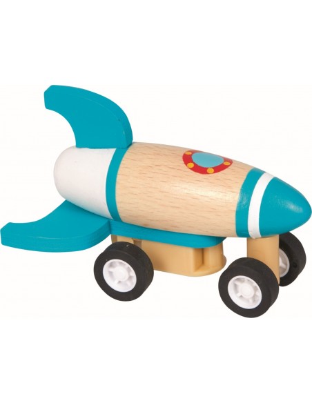 Raket met terugtrekmotor