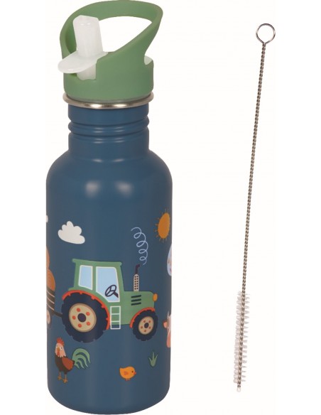 RVS fles Tractor Ed.2 (0,5 l)