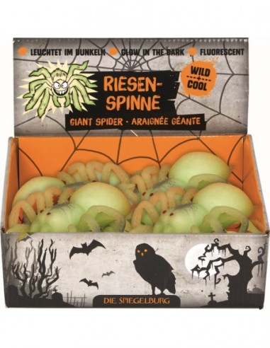 Glow in the dark reuzespin 20 cm - Wild+Cool