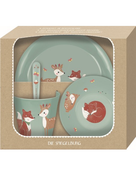 Servies cadeauset vos & hert