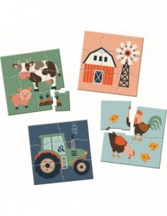 Mijn eerste puzzels Tractor 2