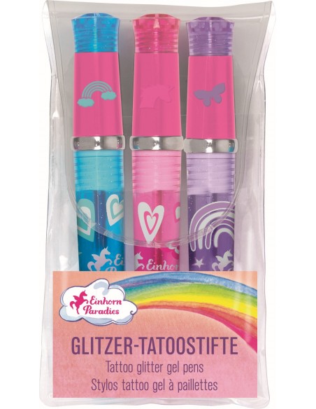 Tattoostiften glitter eenhoorn