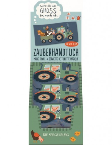 Magische handdoek Tractor