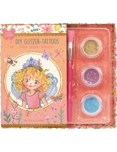 DIY tatoeages glitter Lillifee tattoo