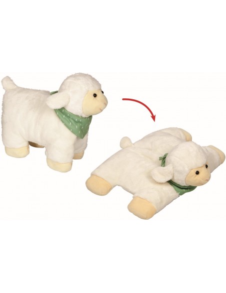 Knuffelkussen schaap Heide