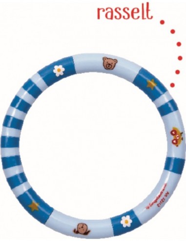 Bijtring rammelaar blauw