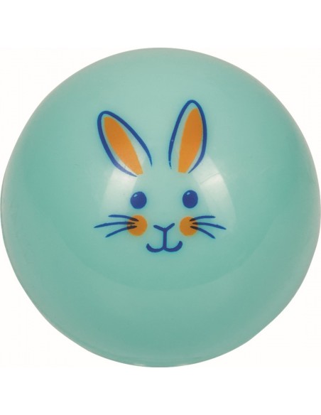 Stuiterbal blauw konijntje