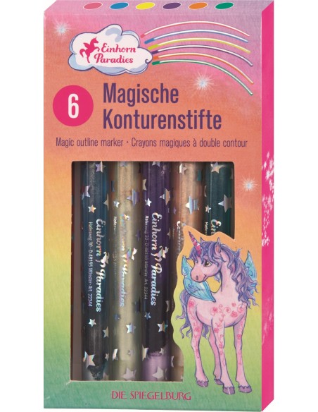 Contour glitterpennen