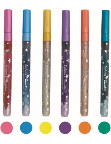 Contour glitterpennen