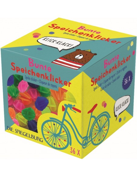 Kleurrijke spaakklikkers