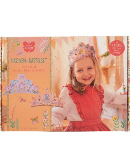 Tiara creatieset met 6 kronen om te versieren