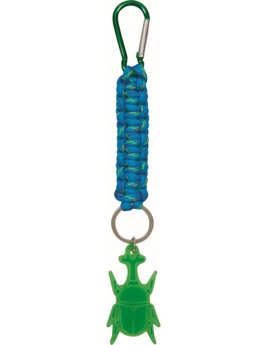 Paracord sleutelhanger kever glow in the dark