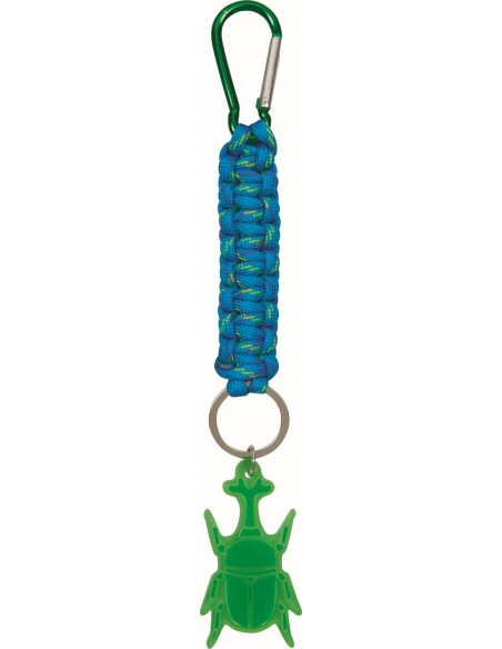 Paracord sleutelhanger kever glow in the dark