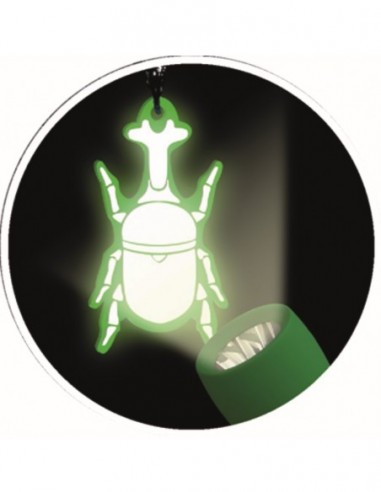 Paracord sleutelhanger kever glow in the dark