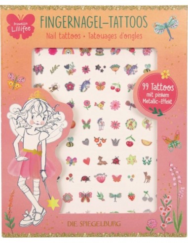Nageltattoos Lillifee tatoeages