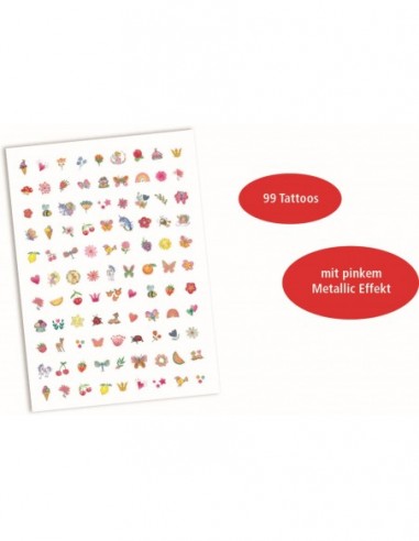 Nageltattoos Lillifee tatoeages