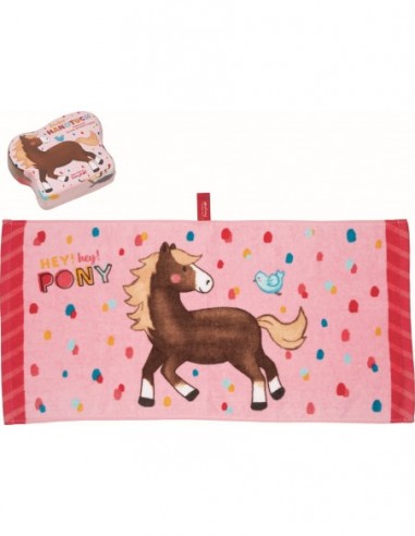 Magische handdoek pony