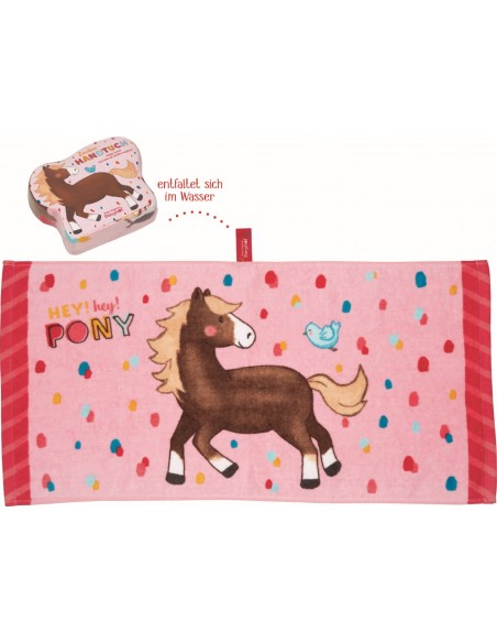 Magische handdoek pony