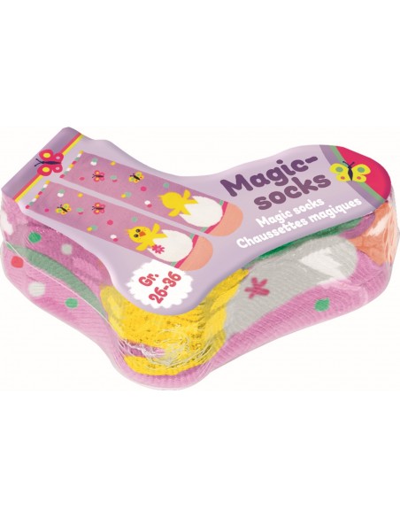 Magische sokken 2 designs - Pasen voorjaar