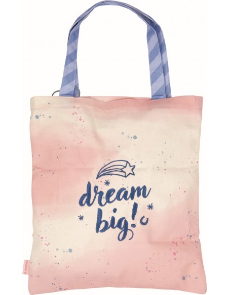 Katoenen schoudertas paard 31 x 36 cm