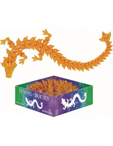 Kristallen Draak 30 cm in 4 kleuren