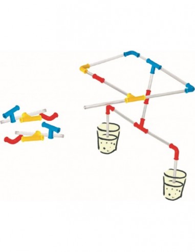 Bouwsetje drinkrietje