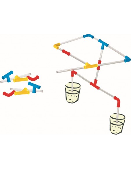 Bouwsetje drinkrietje