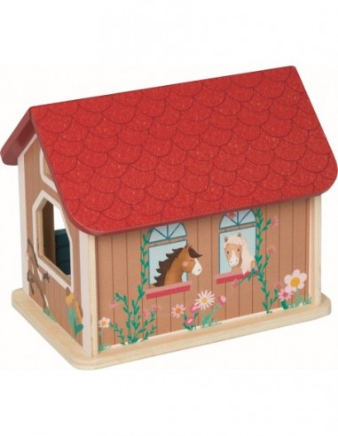 Houten speelset manege