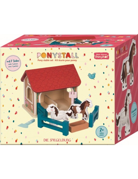 Houten speelset manege