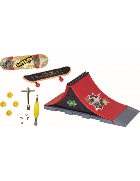 Mini skateboardset - Spine-Ramp