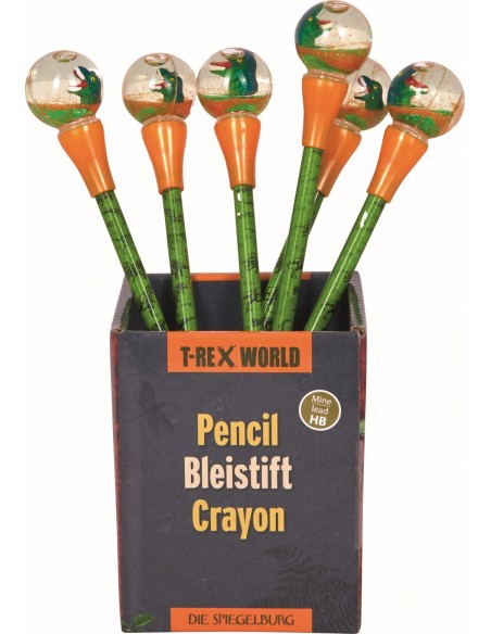 Potlood met figuurtje