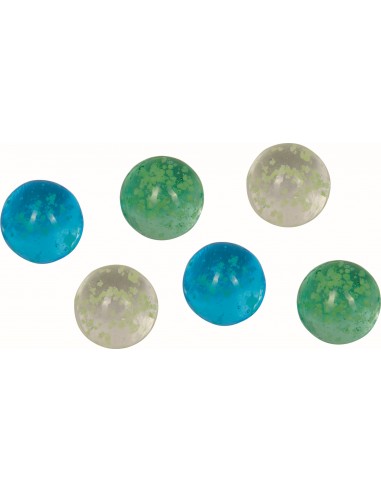 Grote knikkers glow-in-the-dark