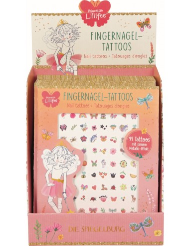 Nageltattoos Lillifee tatoeages