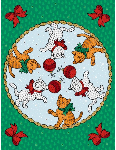 Diamond Painting Kerstmis Mandalas