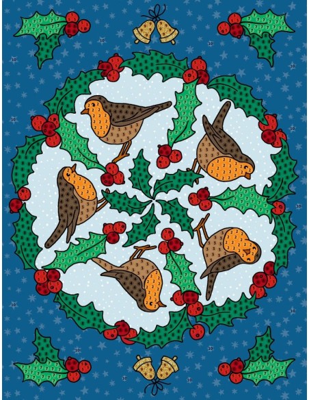 Diamond Painting Kerstmis Mandalas