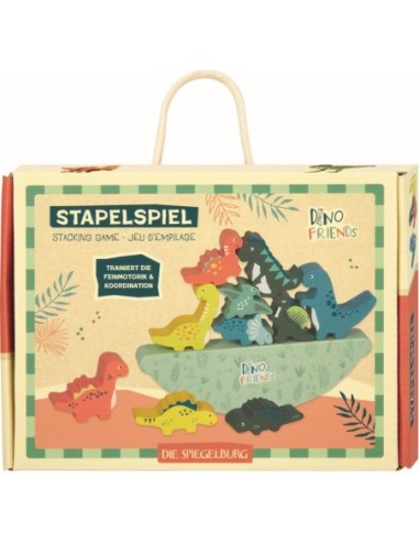 Evenwichtsspel stapelspel Dino Friends