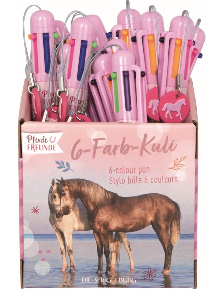 6-kleurige balpen
