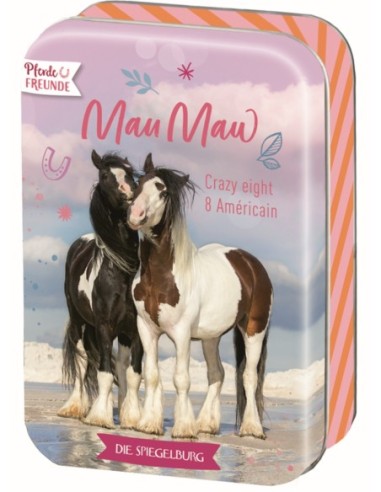 Pesten kaartspel Mau Mau - Horse Friends