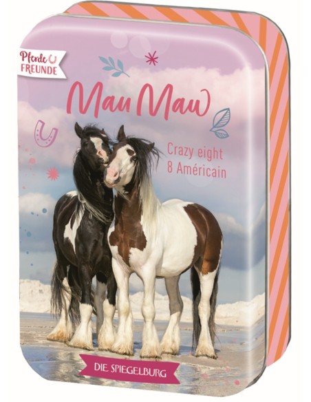 Pesten kaartspel Mau Mau - Horse Friends