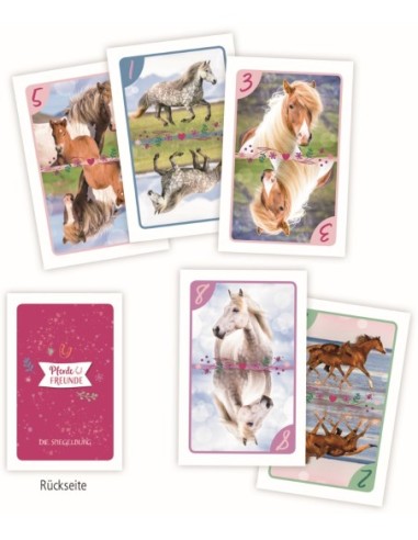 Pesten kaartspel Mau Mau - Horse Friends