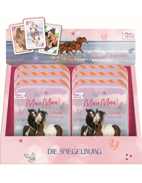 Pesten kaartspel Mau Mau - Horse Friends