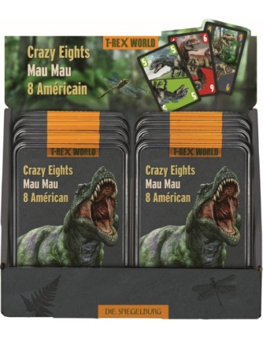 Pesten kaartspel Mau Mau - T-Rex World