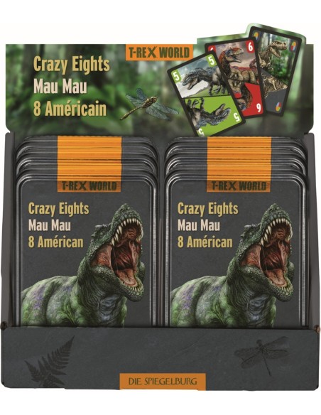 Pesten kaartspel Mau Mau - T-Rex World