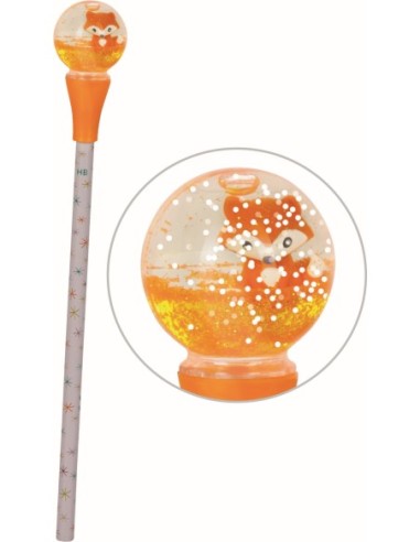 Potlood met figuurtje