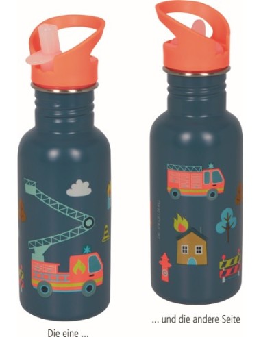 Edelstaalfles brandweer