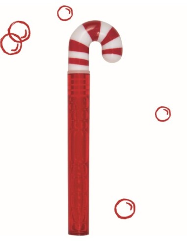 Mini bellenblaas winterdieren in het kerstbos