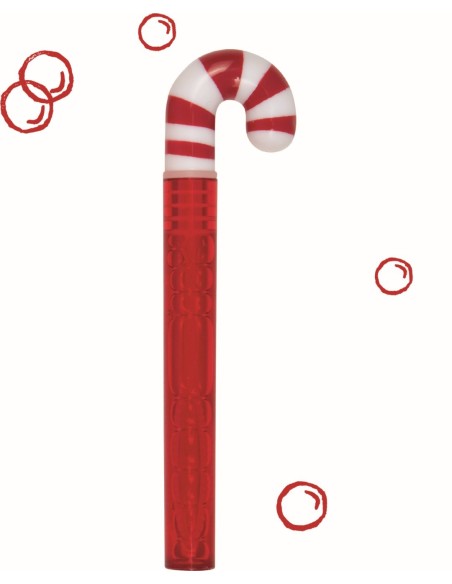 Mini bellenblaas winterdieren in het kerstbos