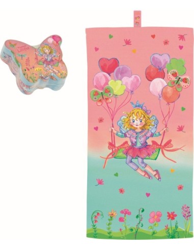 Magische handdoek vlinder Prinses Lillifee